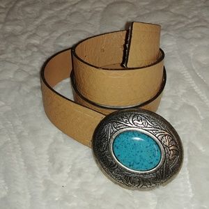 Boho Leather Belt